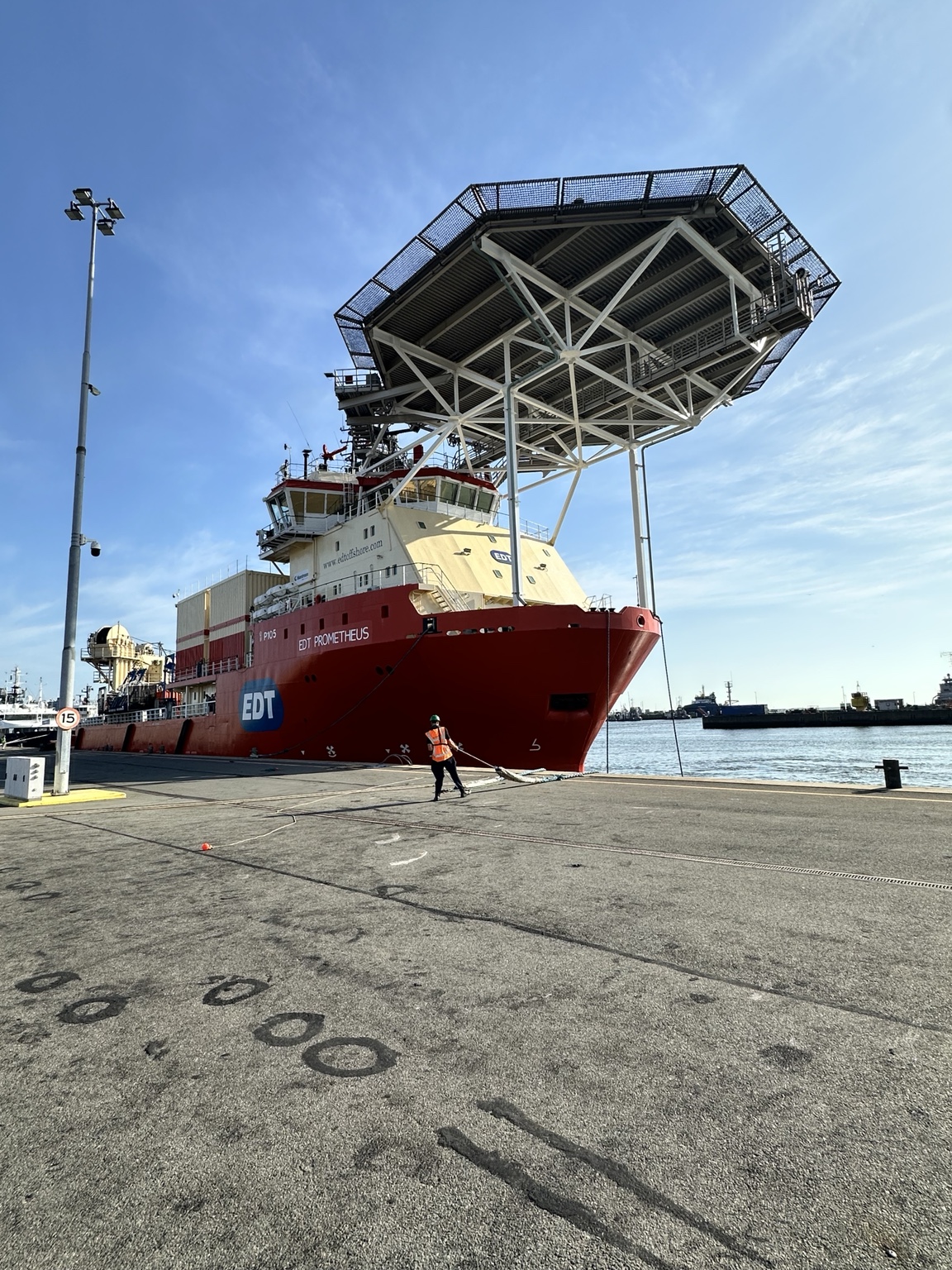 EDT Prometheus in port