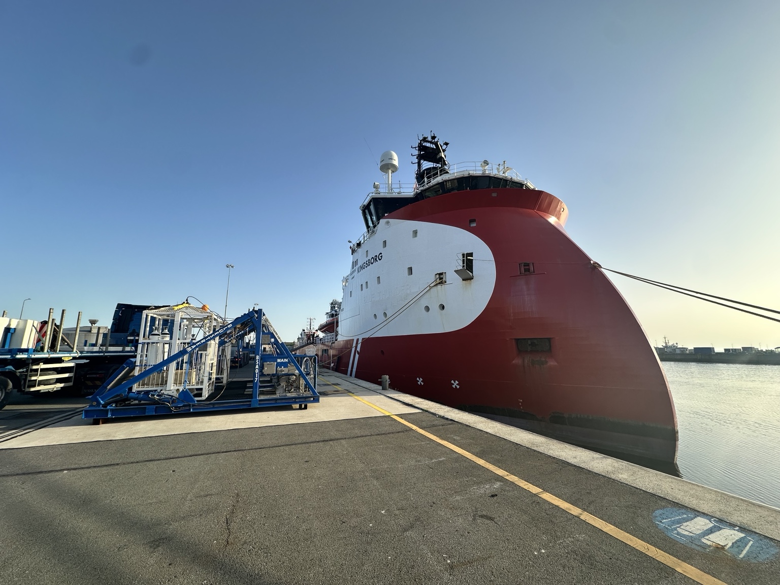 Wagenborg Kingsborg in port